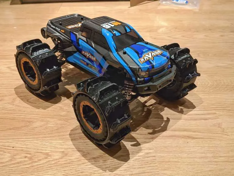 Paddle Tire Socks for RC Cars