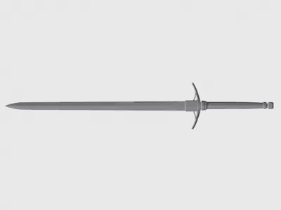Baldur's Gate 3 Long Sword