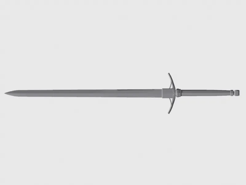 Baldur's Gate 3 Long Sword