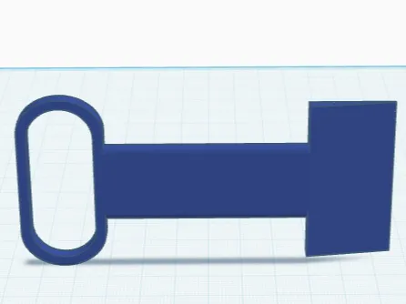 Bed Scraper with door hook for P1S