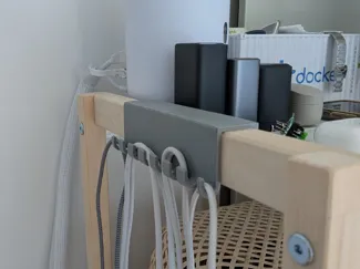 Cable Holder For IKEA EKENABBEN