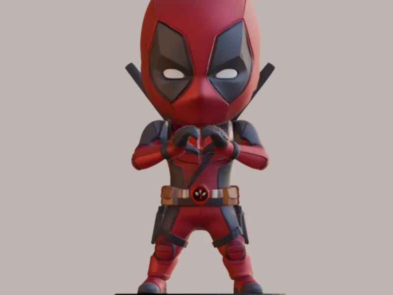 chibi deadpool