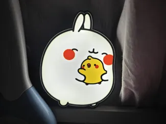 Molang Leuchtkasten