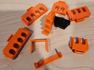 Spark plug wire holder