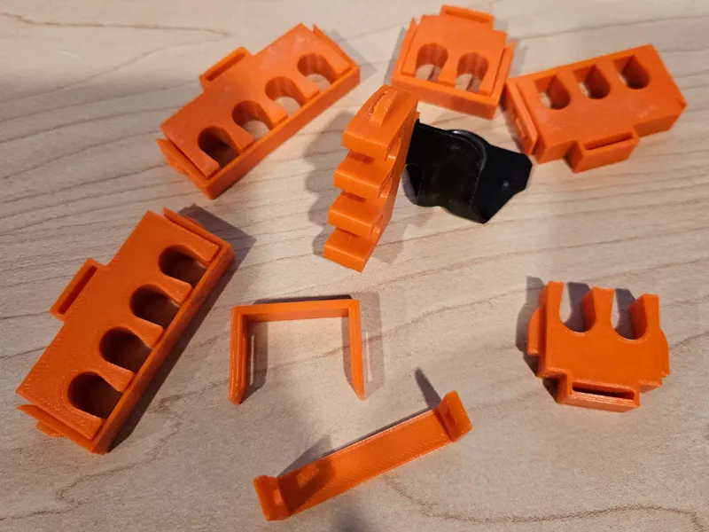 Spark plug wire holder