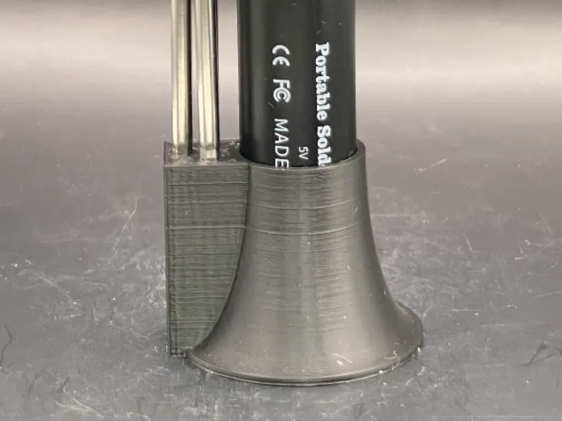 USB Portable Soldering Iron & Tips Stand