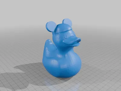 Disney Mickey Mouse Hat Rubber Duck 