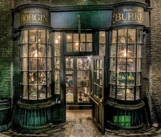 Harry Potter Borgin and Burkes Replica