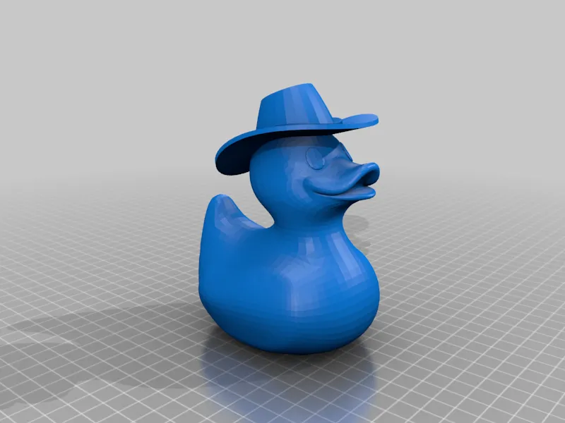 Cowboy Rubber Duck