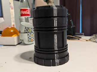 Container - Harbor Freight Lamp Inspired