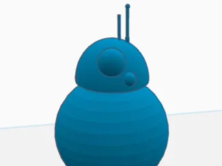 Mini BB8 Sculpture/Figure