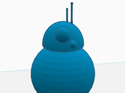 Mini BB8 Sculpture/Figure