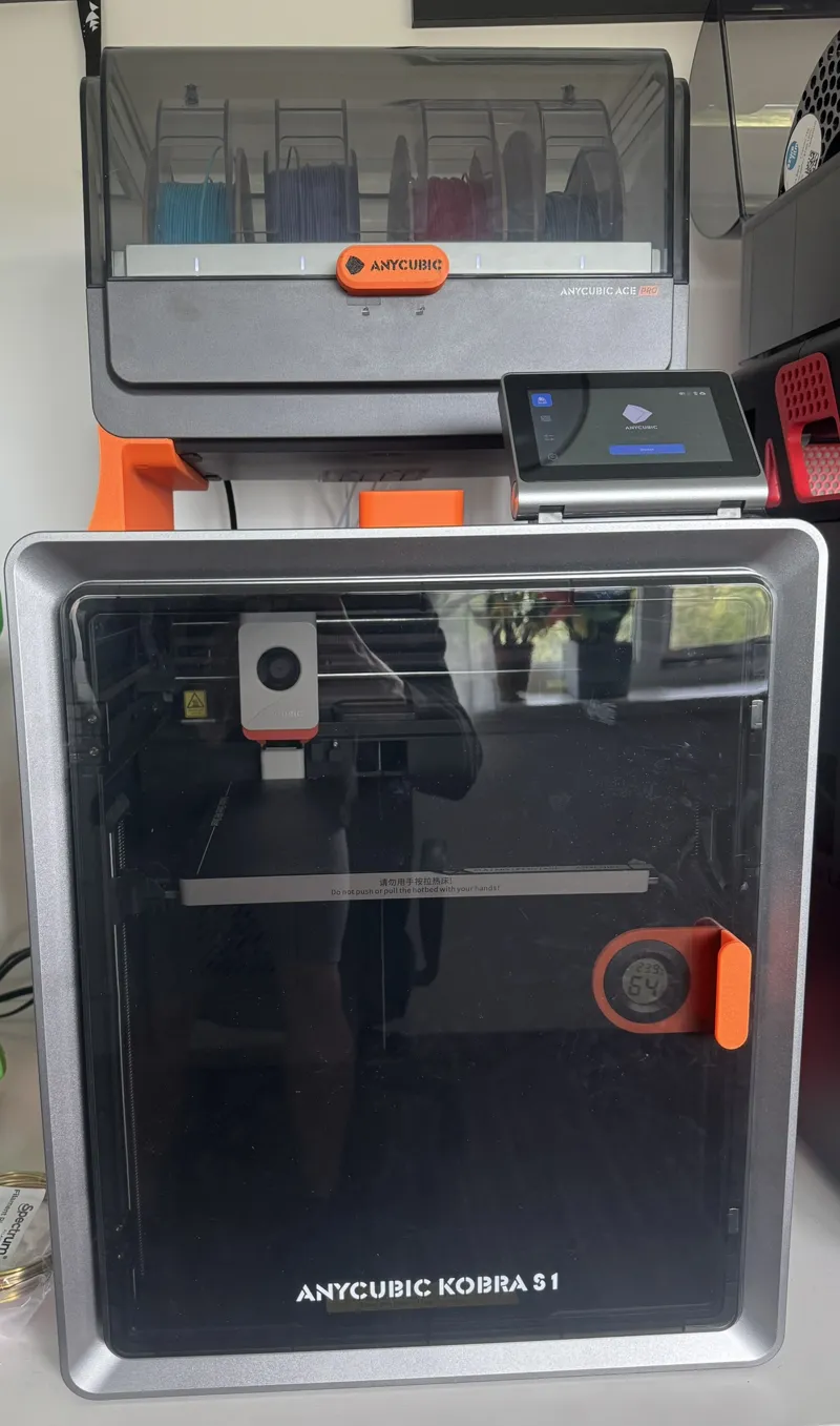 Anycubic Kobra S1 Door Handle with Hygrometer