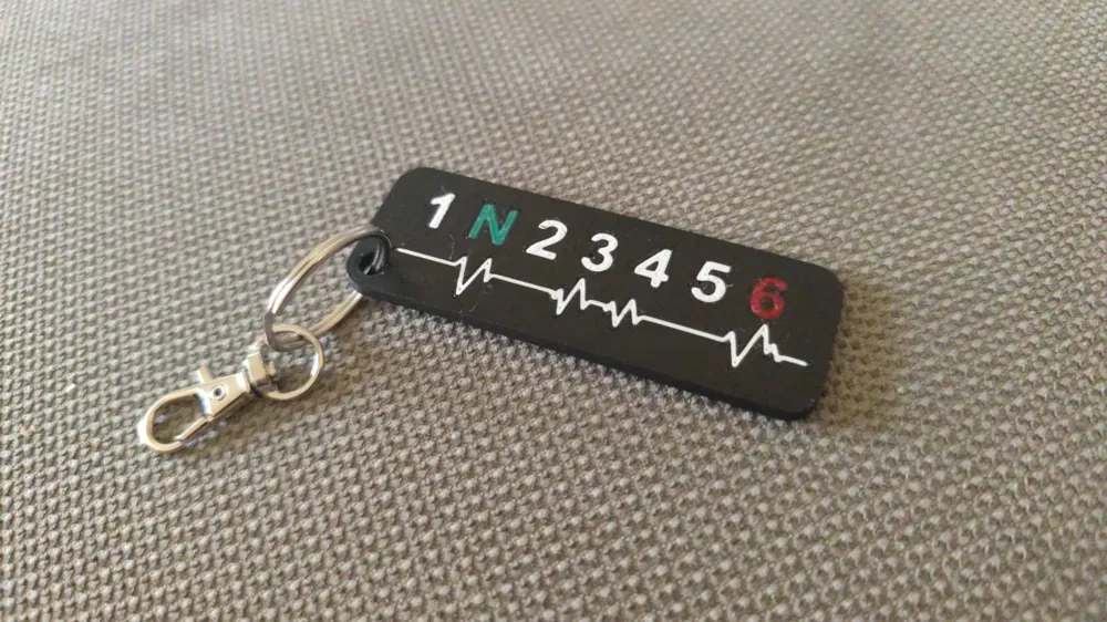MOTORCYCLE KEYCHAIN - Free 3D Print Model - MakerWorld