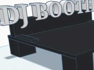 Dj Booth Laptop Stand