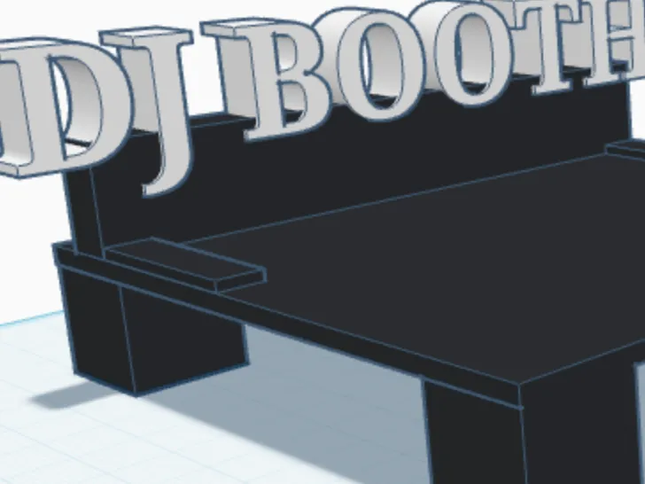 Dj Booth Laptop Stand