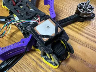FPV5寸 EVA5机架前置 GPS支架座
