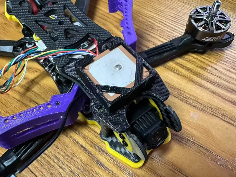 FPV5寸 EVA5机架前置 GPS支架座