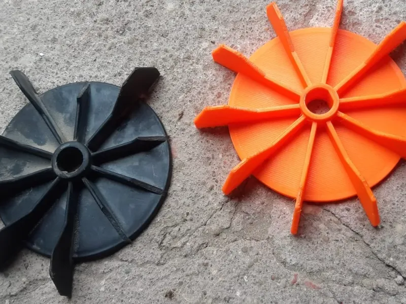 Electric motor fan
