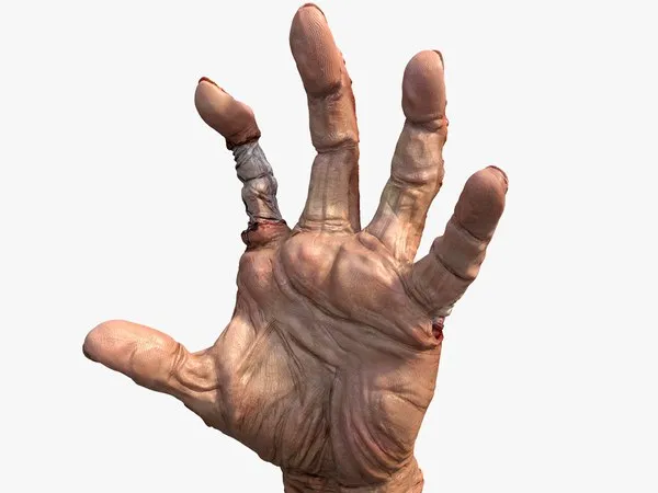 mano zombi