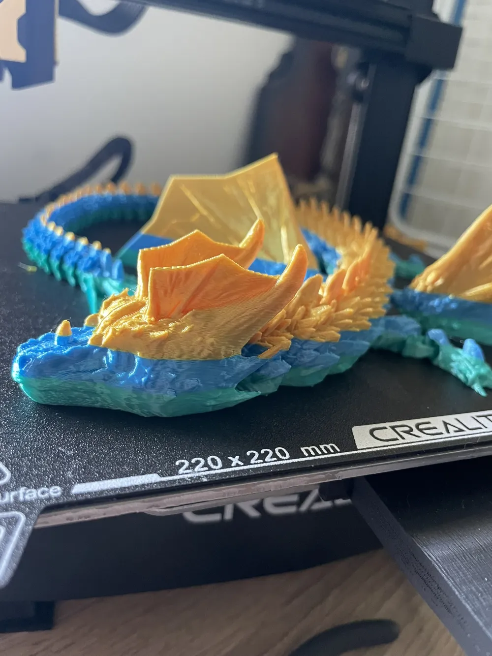 Articulated Water Dragon - Free 3D Print Model - MakerWorld