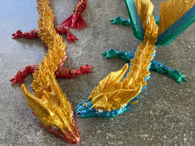 Articulated Water Dragon