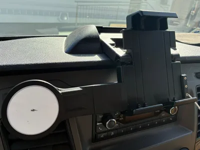 Mobile Phone Holder for Inductive Charging Unit. MagSafe