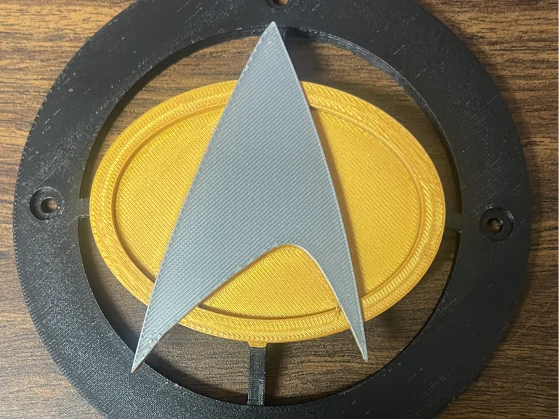 Domed Speaker Grill Star Trek The Next Generation
