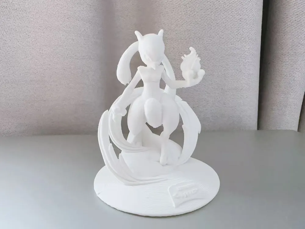 Pokemon anime figure Mewtwo model - Free 3D Print Model - MakerWorld