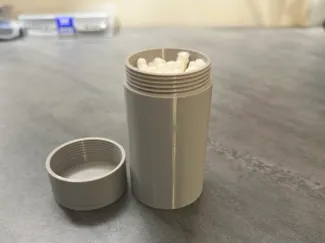 Q Tip Traveling Case