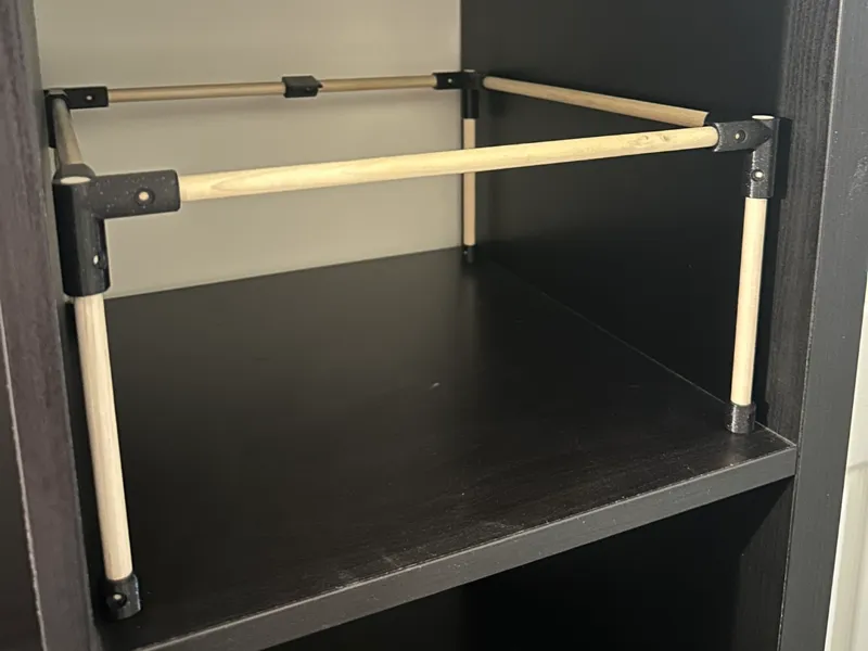 Rod Assisted Design (RAD) - Dowel Rod Connectors