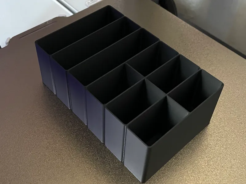Charger/ Cord organizer - split cells remix