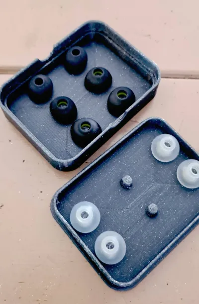 Optimised Ear Tip Case (holds 6 pairs)