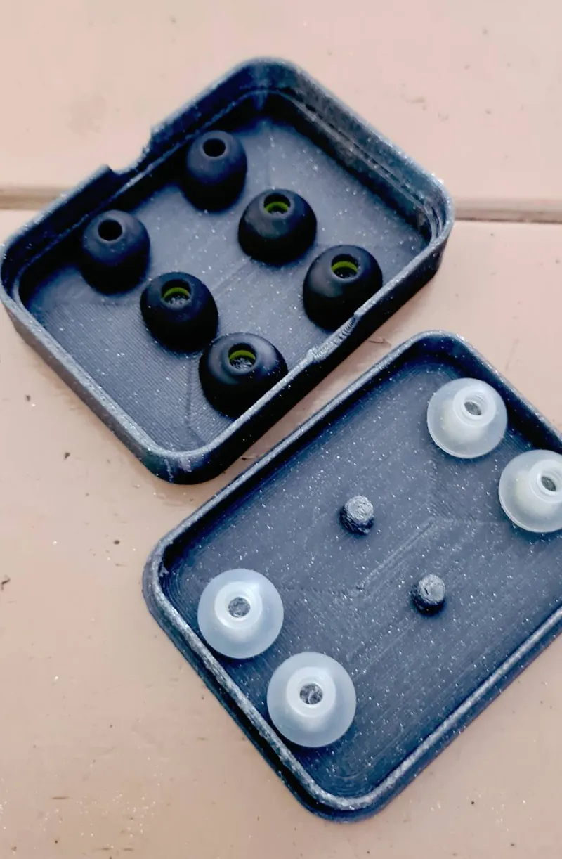 Optimised Ear Tip Case (holds 6 pairs)