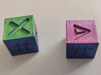 dés pour le jeu detrak