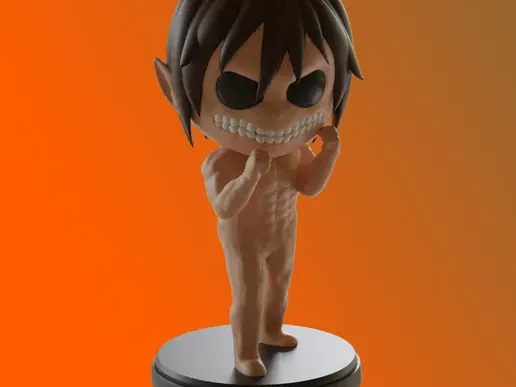 Shingeki no Kyojin - Eren titan