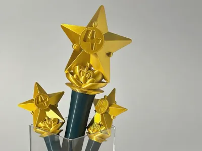 Sailor Jupiter cheering stick