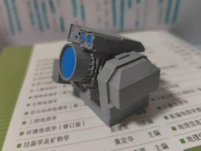 舰载激光炮模型（俯仰可动修复版）
