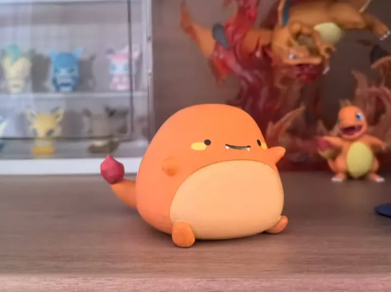 宝可梦（Pokemon）圆滚滚小火龙一体打印