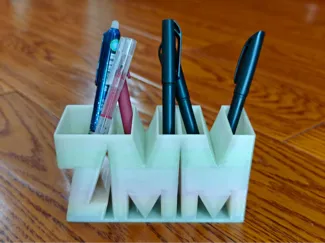 ZMM笔筒-姓名首字母组合笔筒