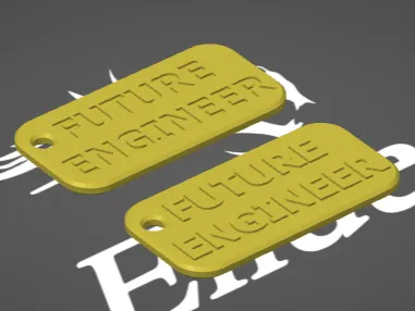 Future Engineer Keychain