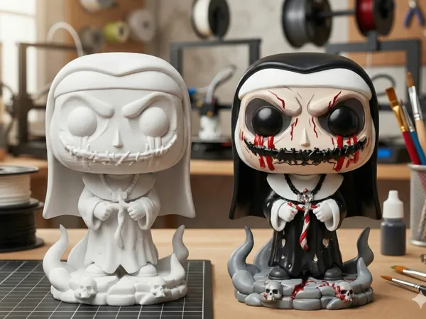 Figurine façon Funko — La Nonne (The Conjuring)