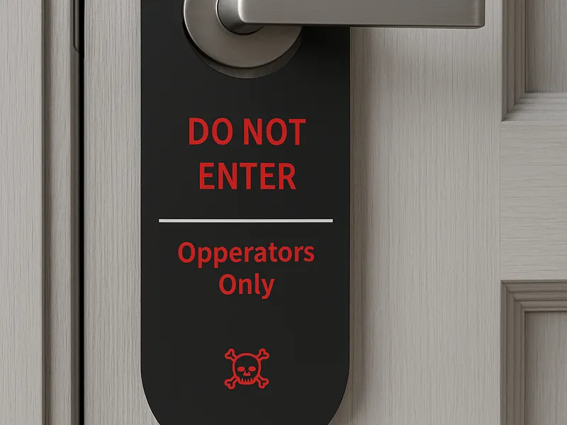 Do Not Enter sign
