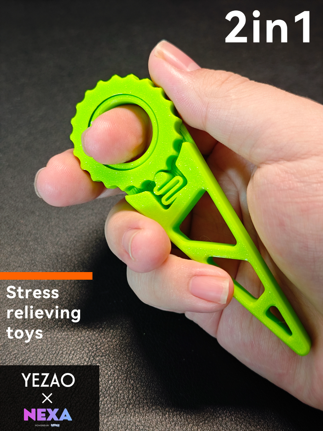 Fidget Straight Knife Toy - Two-in-One - Decompression straight
