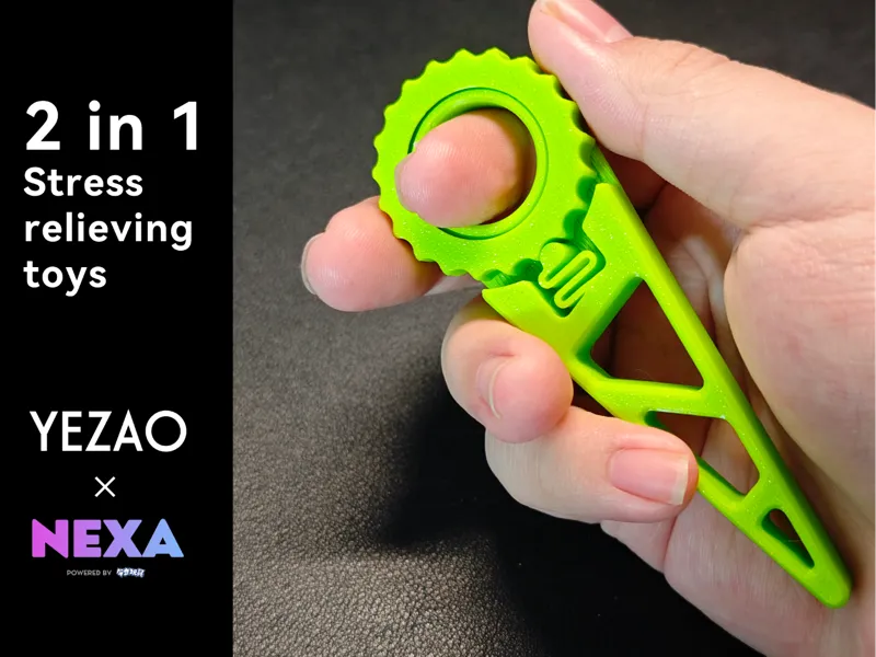 解压直刀玩具-二合一-Decompression straight knife toy - EDC