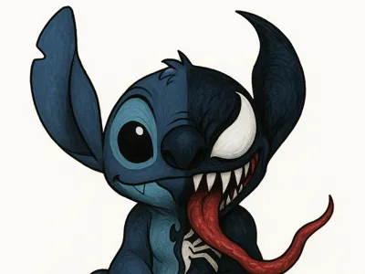 venom stich mushroom 150x200