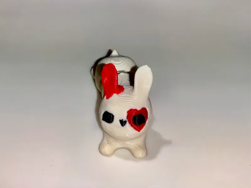 Cute Articulated Heart Bunny~Kawaii