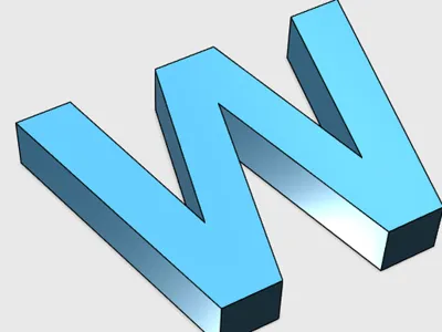 Letter W