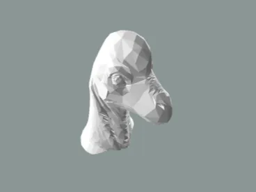 Brachiosaurus low poly