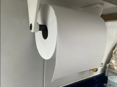 Large Paper Towel Underneath Holder